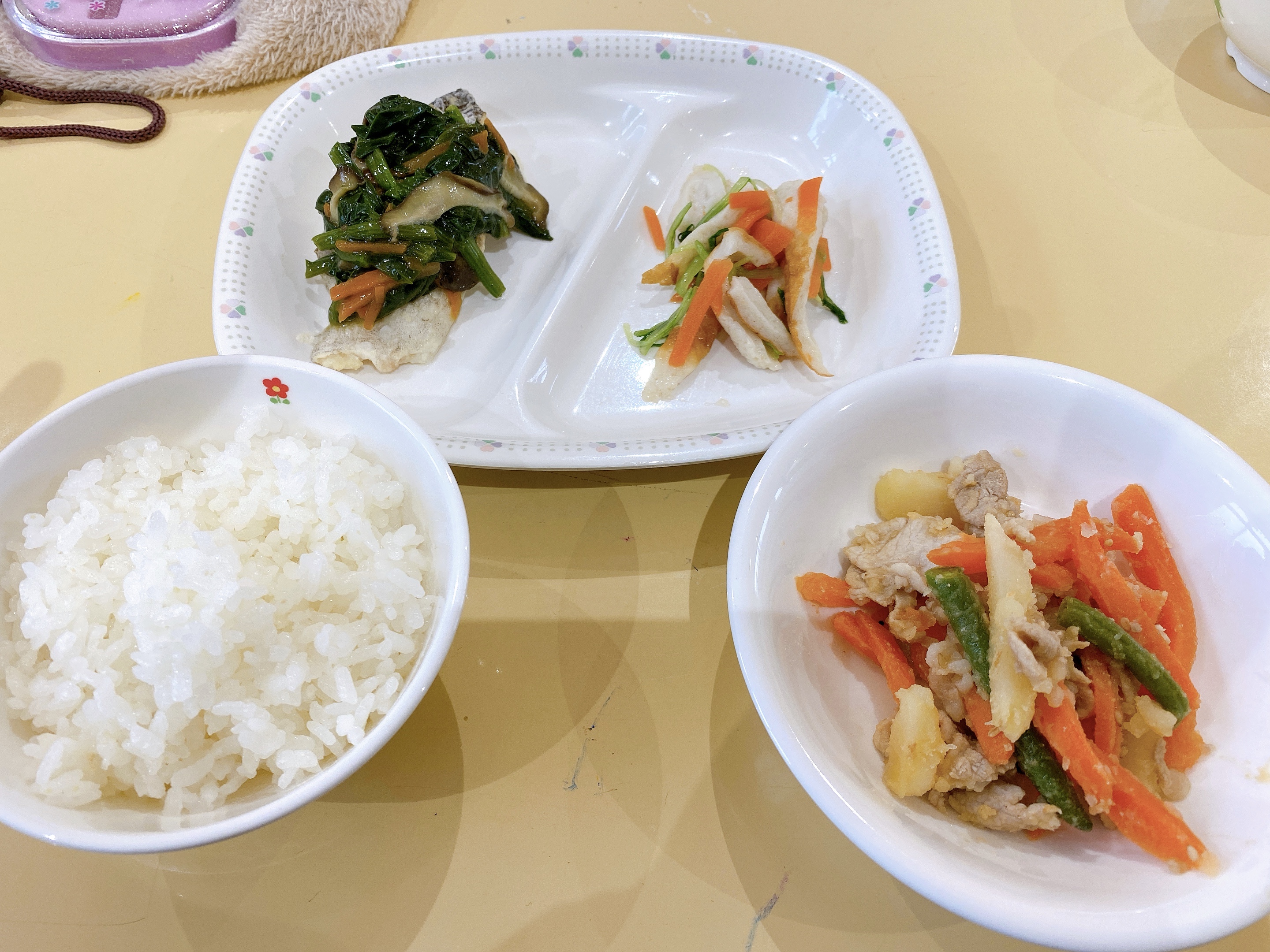 やいたこども園 今日の給食 1月22日